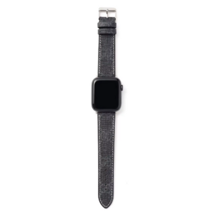 Luxury Leather Watch Band • Compatible with Apple Watch • Fits 38–49mm Series