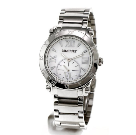 Mercury • 36mm • Swiss Watch • SubSeconds • Mother Of Pearl • Quartz • ME255