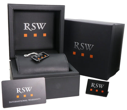 RSW • Swiss Chronograph Watch • Stainless Steel • Quartz • 44mm • 5ATM • RSWC126