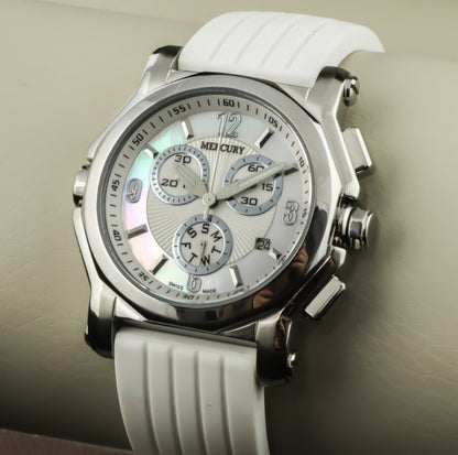 Mercury • Swiss Chronograph Watch Stainless Steel • Quartz • 42.5mm • ME1075