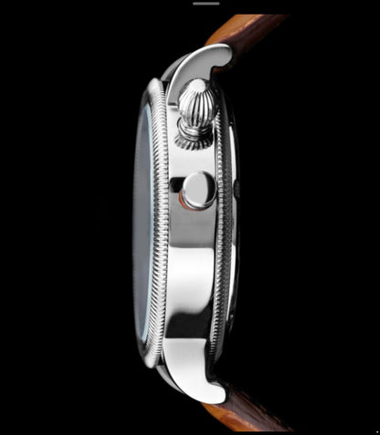 Tecnotempo • Meridian • Dual Time Swiss Watch • Stainless Steel • 42mm • Quartz