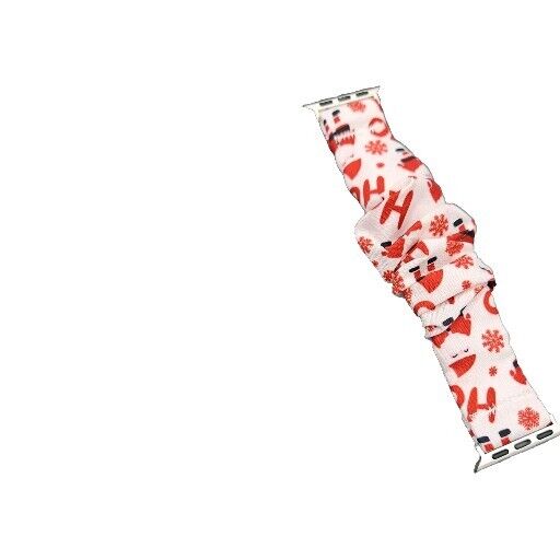 Christmas Strap for Apple Watch Compatible • 38/40/41 • Nylon Elastic