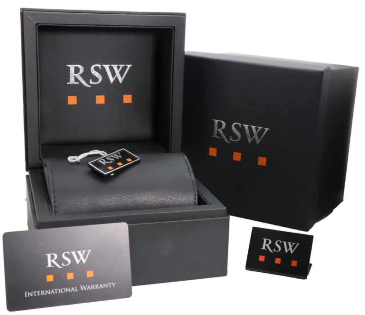 RSW • 46.75mm • Swiss Watch Men's • Saphire • WR30M • Quartz  • RSW9141-SL-1