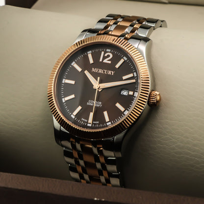 Mercury • Swiss Watch • Stainless Steel • 45mm • Quartz • 5ATM • ME455
