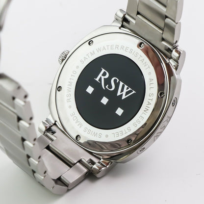 RSW •  45 x 42 mm • Swiss Quartz • Women • 5ATM • RSWM110-SS-1