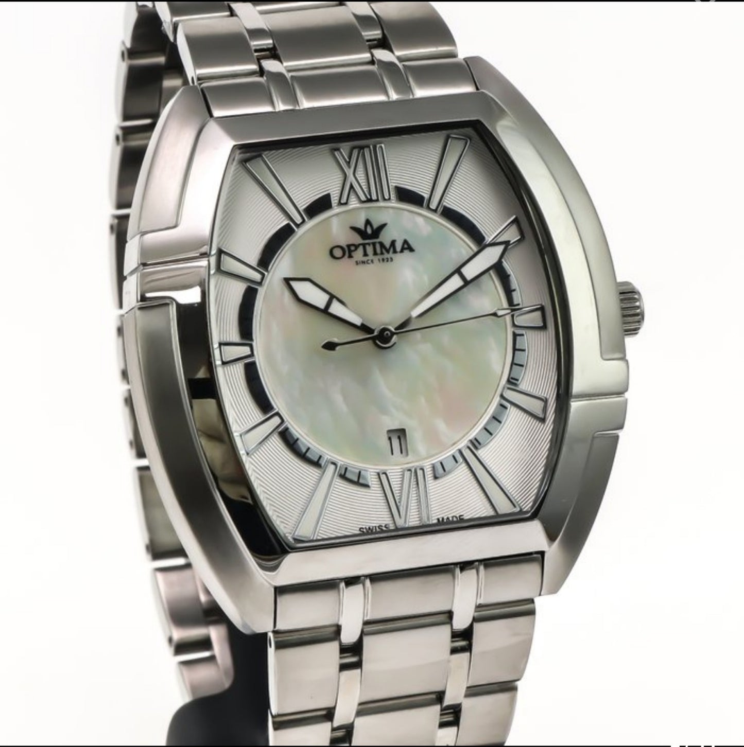 OPTIMA • Swiss Watch • Stainless Steel Quartz • 43mm • 3ATM • OSM239