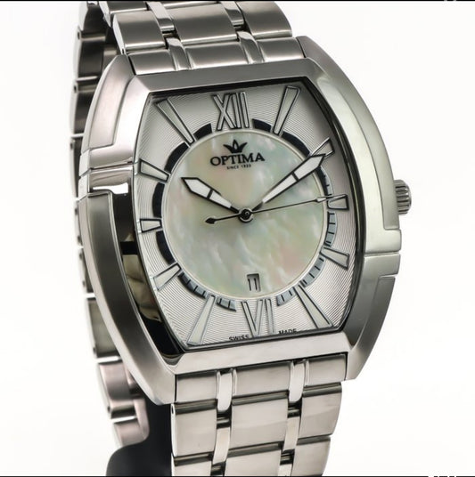 OPTIMA • Swiss Watch • Stainless Steel Quartz • 43mm • 3ATM • OSM239