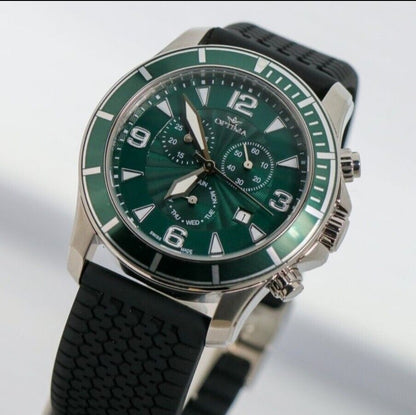 Optima • Swiss Chronograph Watch • OSC422-SX-12 • 45mm • Date SubDay • 5 ATM