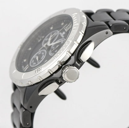 Optima • Swiss Chronograph Watch  • OSC318-BS-3 • Date SubDay 43mm Ceramic Bezel