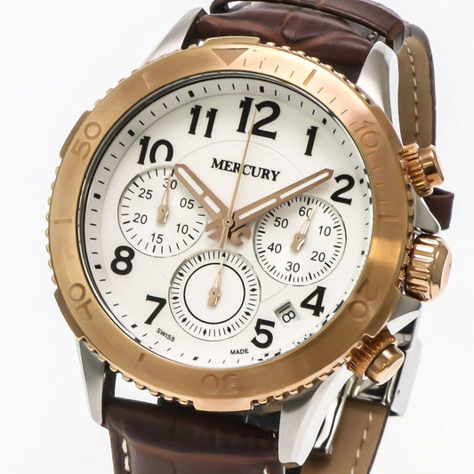 Mercury • 46mm • Swiss Chronograph • Date • 5 ATM • ME390-SRL-1