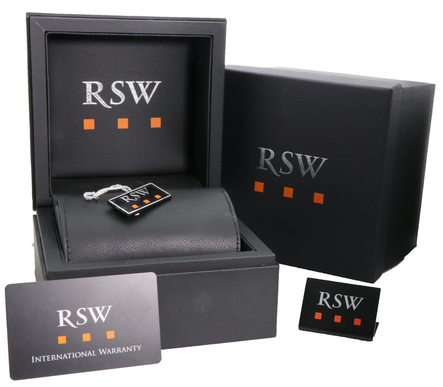 RSW • 42mm• Swiss Quartz Watch • Date • 5ATM • RSWM113-SS-12