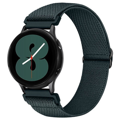 DarkGreen•Nylon Strap • Buckle •Samsung Watch Compatible Breathable& Comfortable