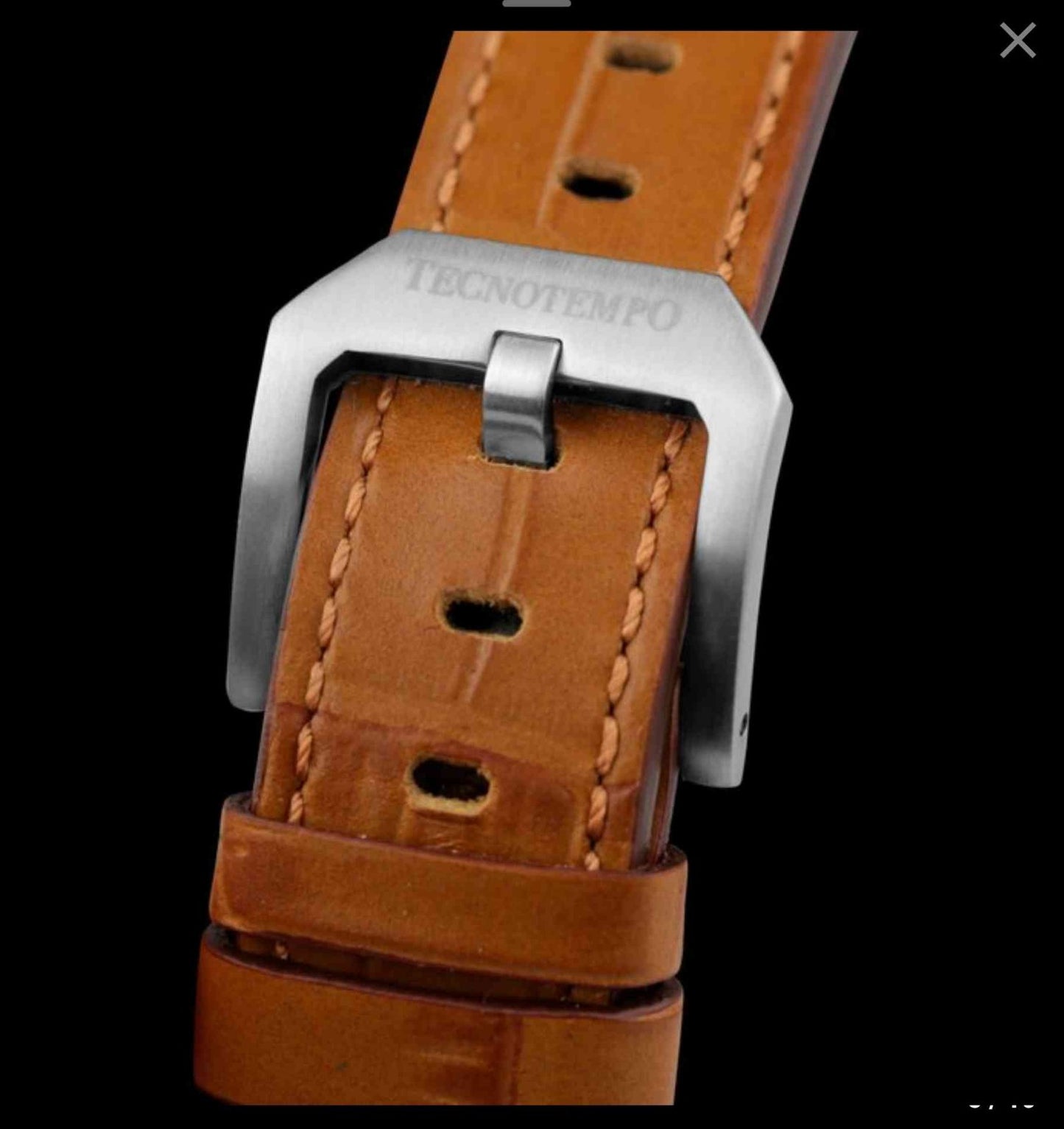 Tecnotempo • Meridian • Dual Time Swiss Watch • Stainless Steel • 42mm • Quartz