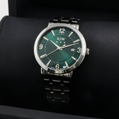 RSW• Swiss Watch • Stainless Steel Quartz • 42mm • 5ATM • RSWM113