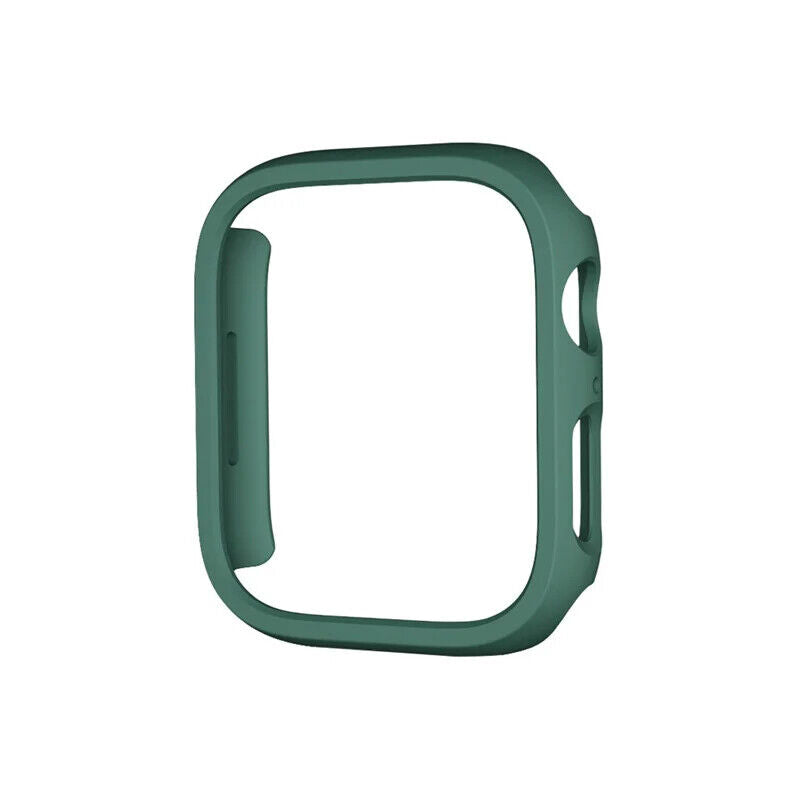 Shockproof Hard PC Bumper Case • Lightweight Frame Cover • Apple Watch Compatibl