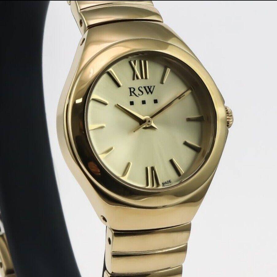 RSW • Swiss Watch • 28mm • PVD Gold • WR 50M