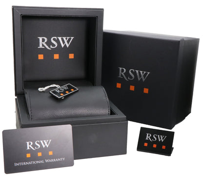 RSW • Swiss Chronograph Watch • Stainless Steel • Quartz • 44mm 5ATM • RSWC111