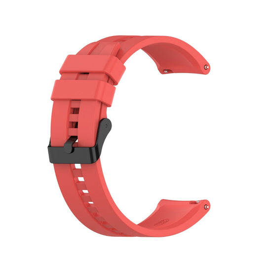 Red • Silicone Strap • Metal Buckle • Samsung Watch Compatible • Waterproof