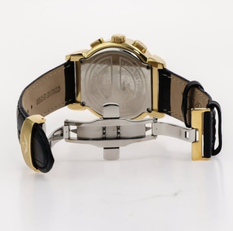 Optima • OSC233-GL-8 • Swiss Chronograph Watch • 45.9mm Quartz 5ATM Date SubDay
