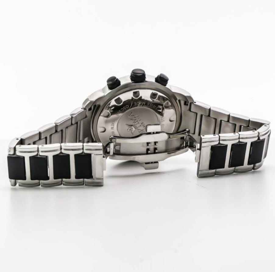 Optima • OSC399-SB-1 • Swiss Chronograph Watch • Date • Quartz