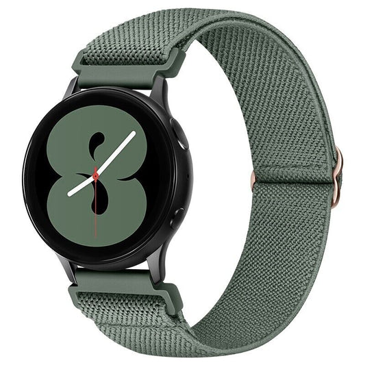 PinNeedleGreen •Nylon Strap•Buckle•Samsung Watch Compatible Breathable & Comfort