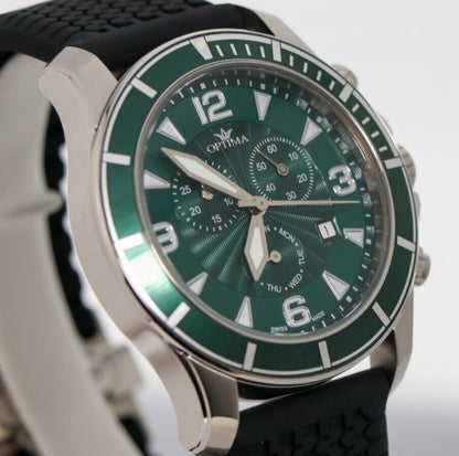 Optima • Swiss Chronograph Watch • OSC422-SX-12 • 45mm • Date SubDay • 5 ATM