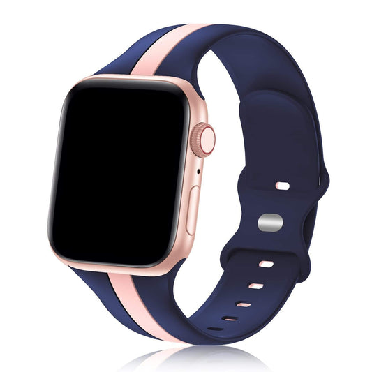 Sport Silicone Watch Band • Soft & Durable Strap • Apple Watch Compatible