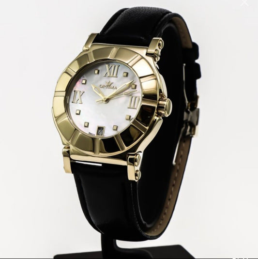 OPTIMA • 38mm • Swiss Women's Watch  • OSL300-GL-7 • PVD Gold • WR50M