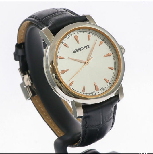 Mercury  • Swiss Watch • 42mm • PVD Rose Gold  • ME375-SRL-1 • WR50m