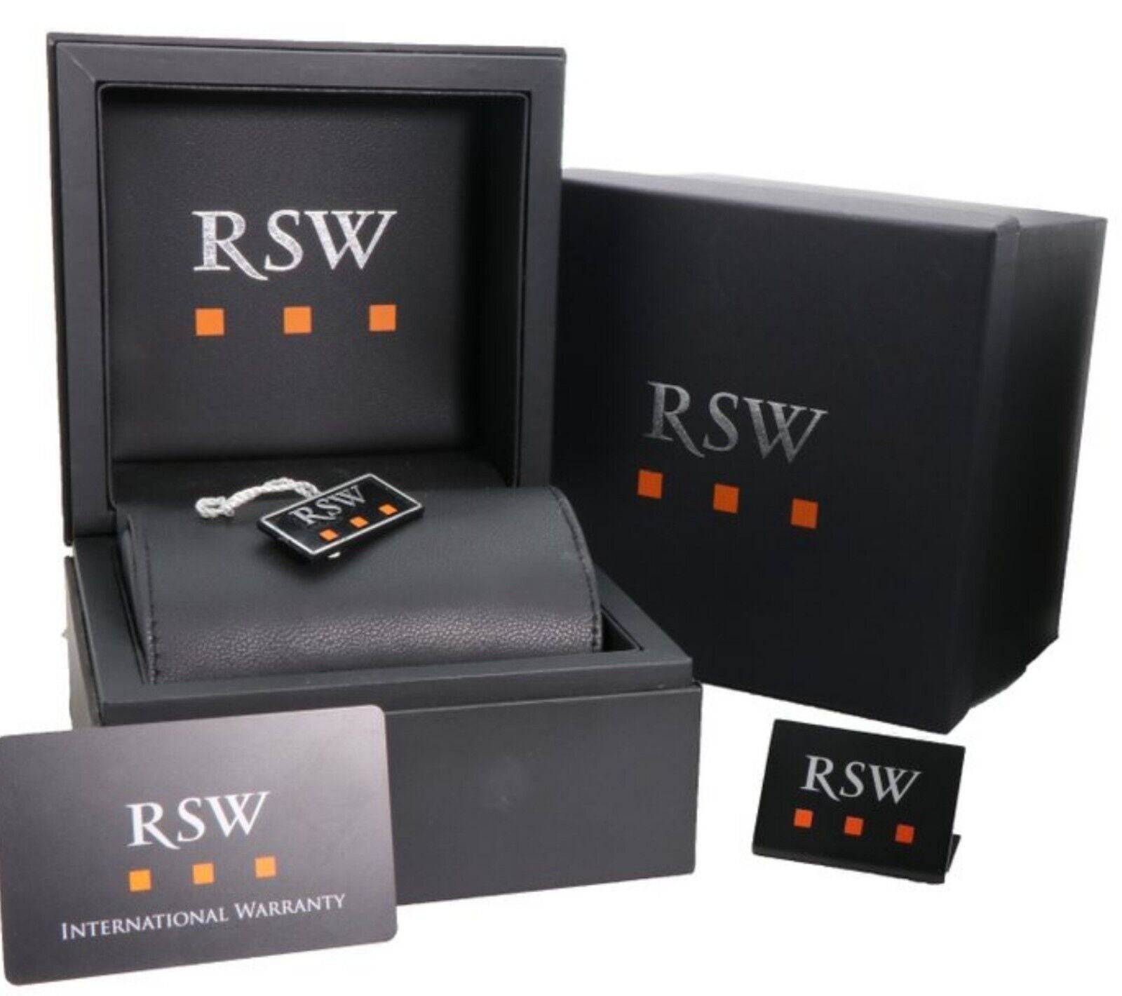 RSW Swiss Diamond Watch • RSWL150-SS-DD-7 • 72 White SI Quality 0.41ct Diamonds