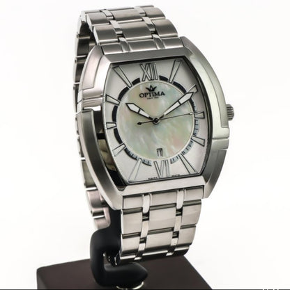 OPTIMA • Swiss Watch • Stainless Steel Quartz • 43mm • 3ATM • OSM239