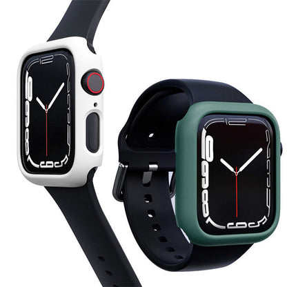 Shockproof Hard PC Bumper Case • Lightweight Frame Cover • Apple Watch Compatibl