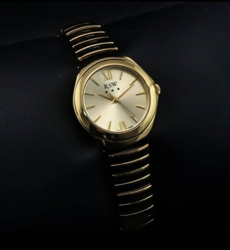 RSW • Swiss Watch • 28mm • PVD Gold • WR 50M