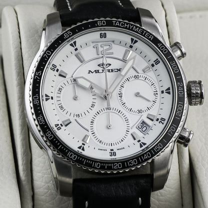 Murex • 45mm • Swiss Chronograph Watch • Date SubDay • WR50M • MUC540-SL-1