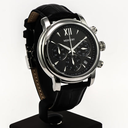 Mercury • Swiss Chronograph Watch • Stainless Steel • 44mm • Quartz • 5ATM