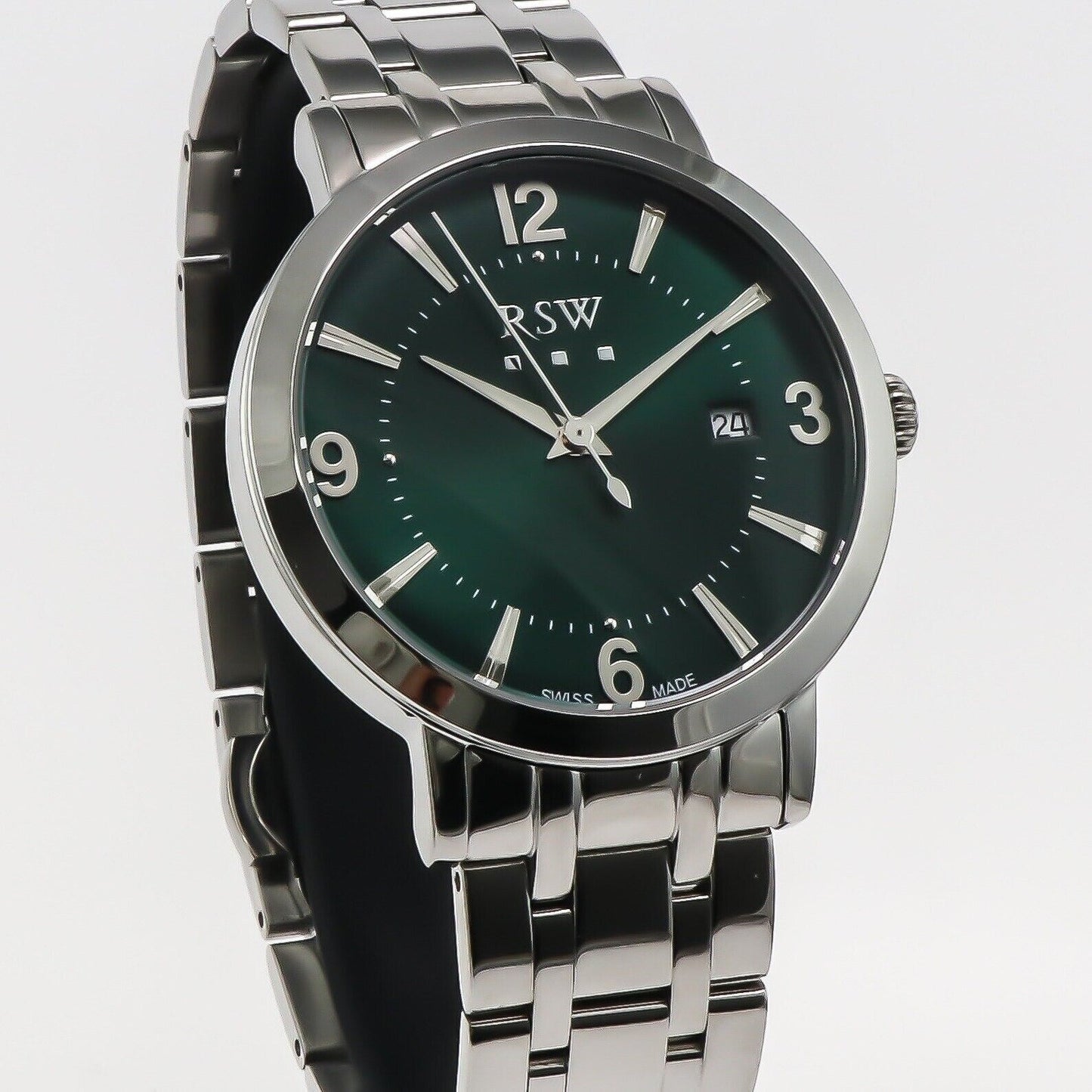 RSW• Swiss Watch • Stainless Steel Quartz • 42mm • 5ATM • RSWM113
