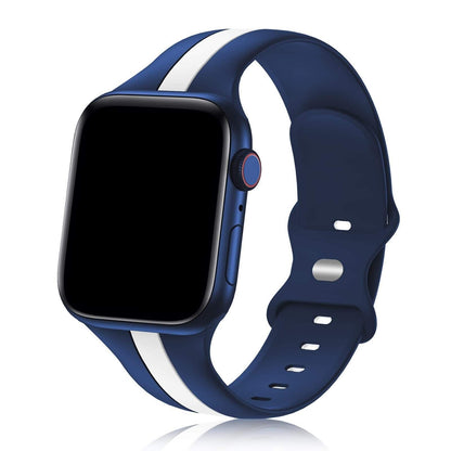 Sport Silicone Watch Band • Soft & Durable Strap • Apple Watch Compatible