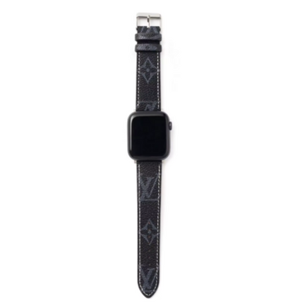 Luxury Leather Watch Band • Compatible with Apple Watch • Fits 38–49mm Series