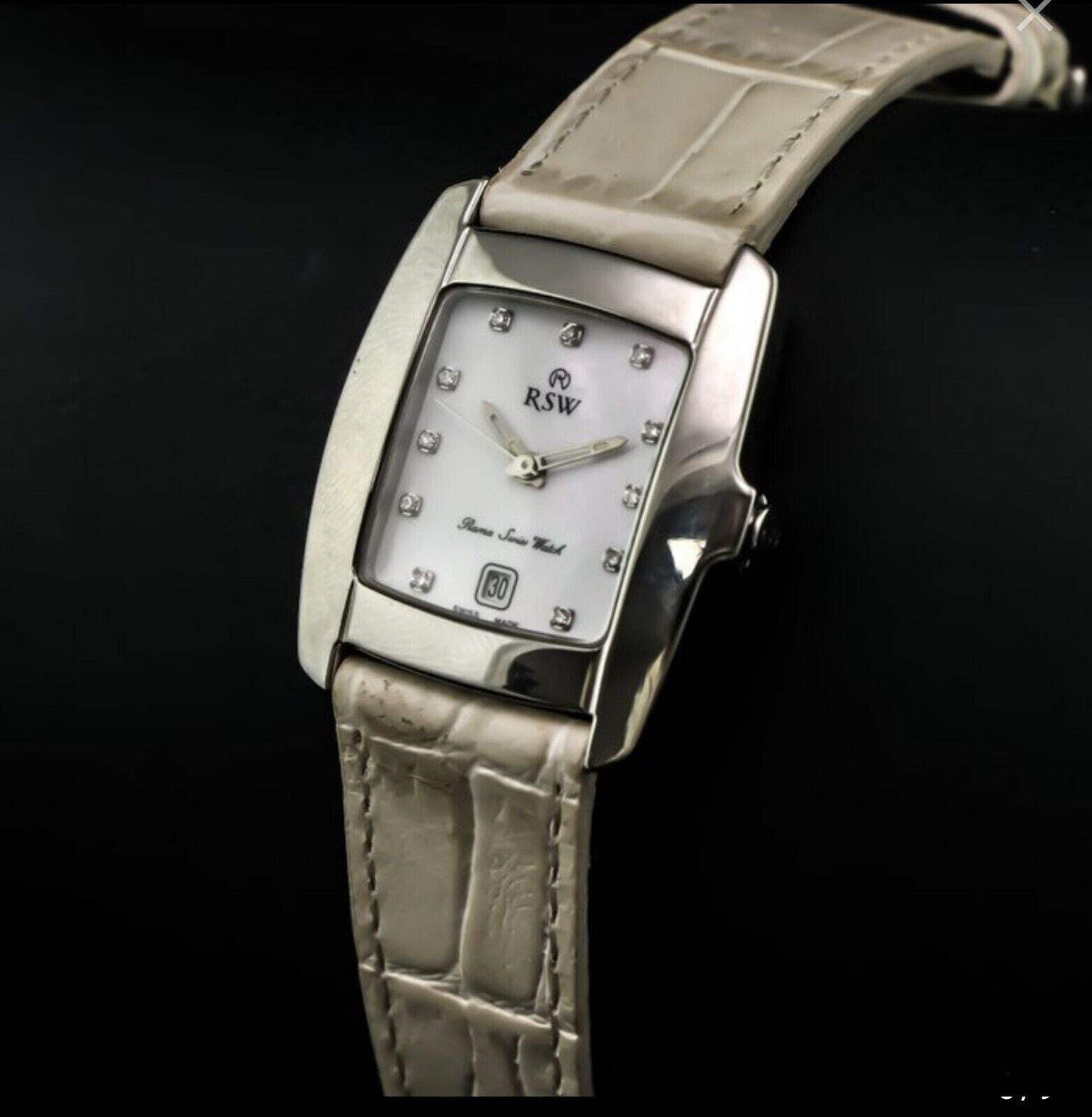 RSW • Vintage NOS • Swiss Women's Watch • 26.85mm • RSW6200-SL-7 • Sapphire