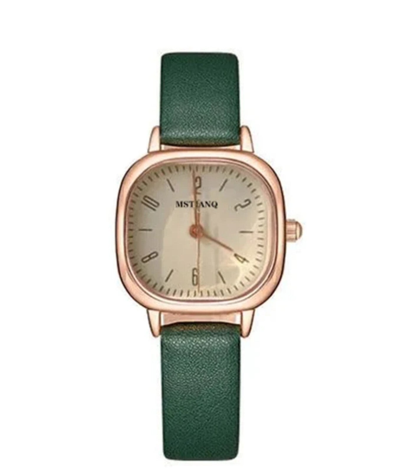Womens Fashion Watch • 25mm • Quartz • 3ATM • Leather Strap • MsTianQ