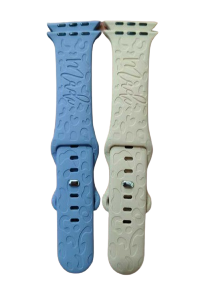 Leopard2 Strap• Apple Watch Compatible • Silicone Material • Waterproof &Durable