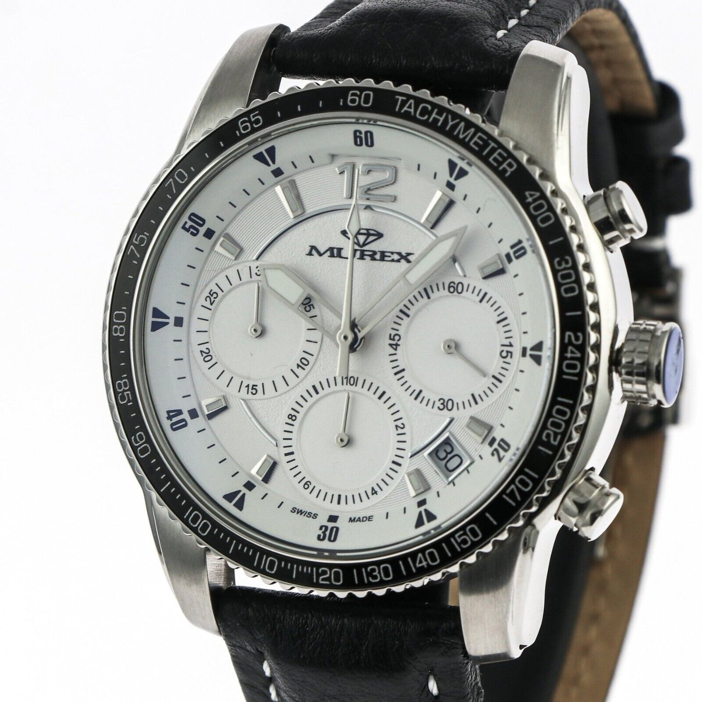 Murex • 45mm • Swiss Chronograph Watch • Date SubDay • WR50M • MUC540-SL-1