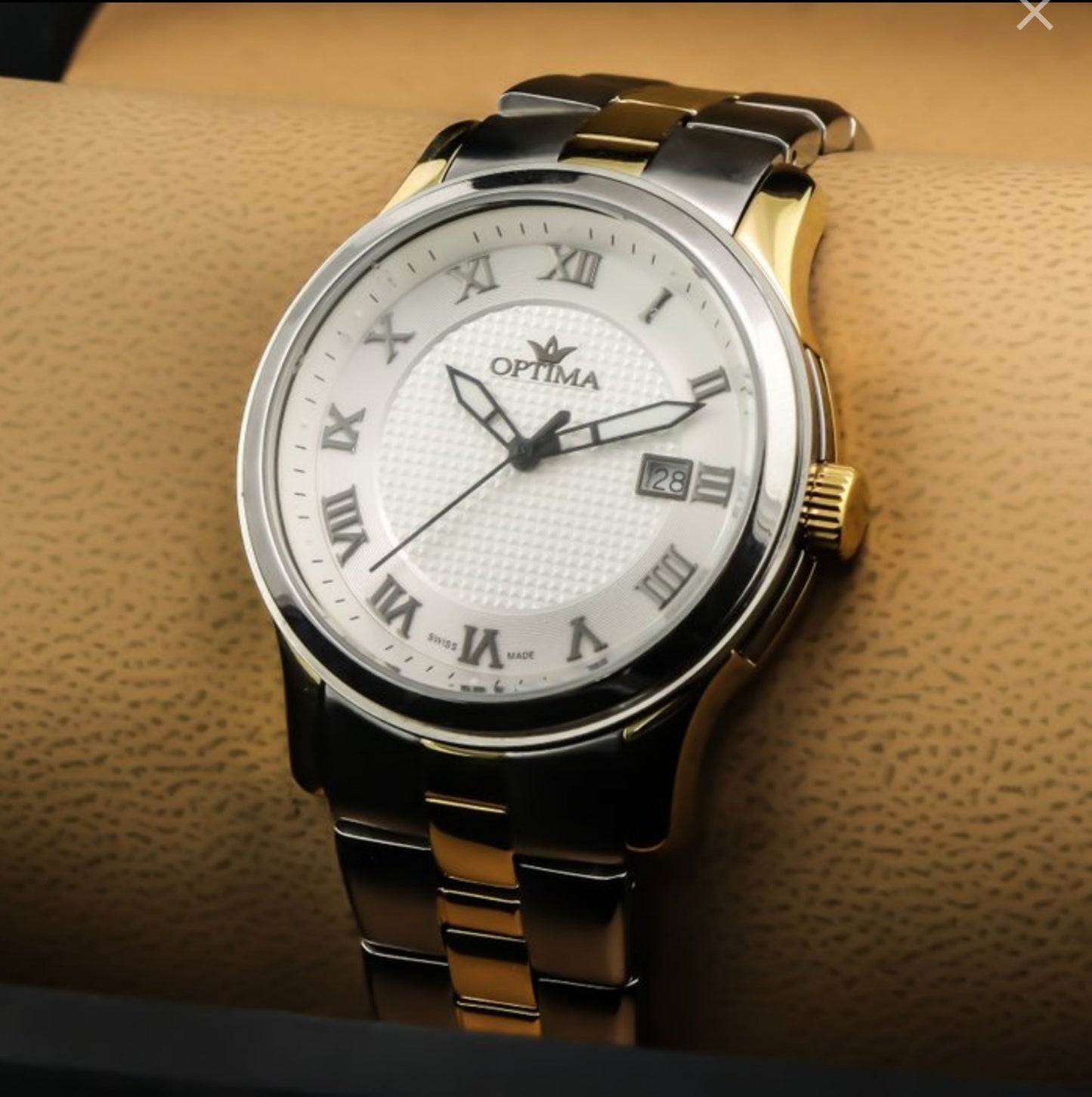 Optima • Swiss Watch • Stainless Steel Quartz • 39mm • 3ATM OSM234