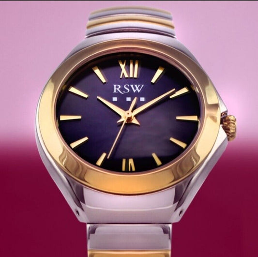 RSW • Swiss Watch • RSWL153-SG-9 • La Femme • 28mm • Blue Mother Of Pearl • PVD