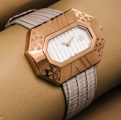Optima •Swiss Diamond Watch •Stainless Steel Quartz •0.18ct Diamonds OSL214