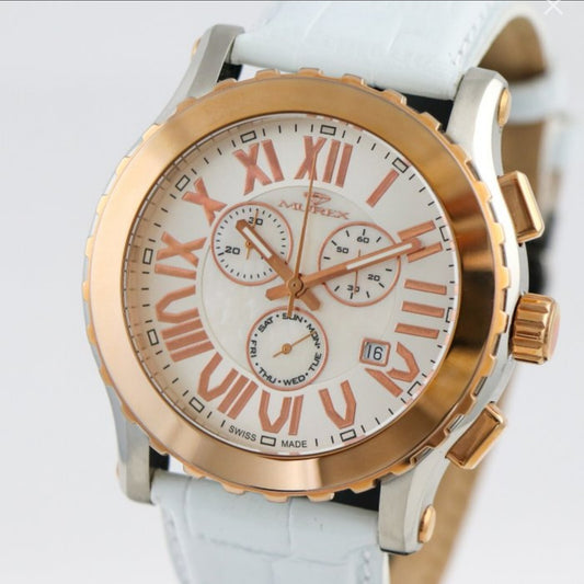 Murex • 45mm • Swiss Chronograph Watch • Date SubDay • WR50M • ISC914-SRL-7