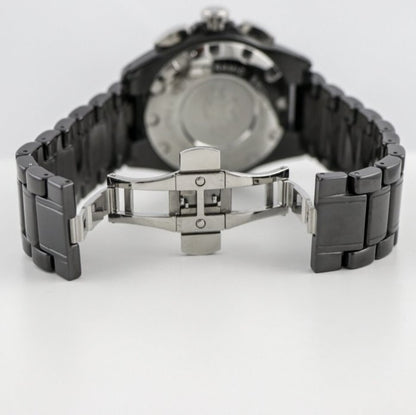Optima • Swiss Chronograph Watch  • OSC318-BS-3 • Date SubDay 43mm Ceramic Bezel