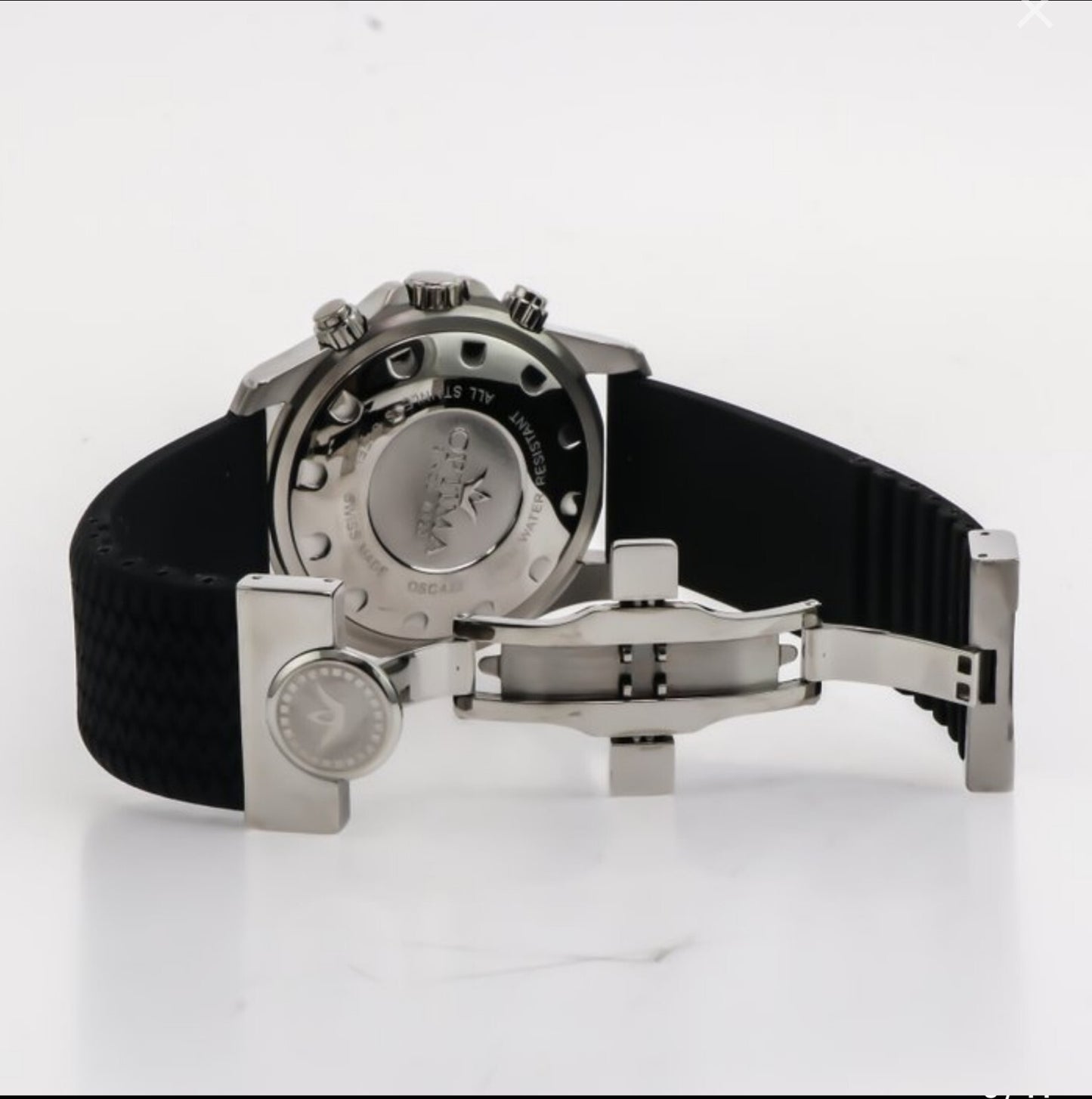 Optima • 45mm • Swiss Chronograph Watch • Blue • Date SubDay