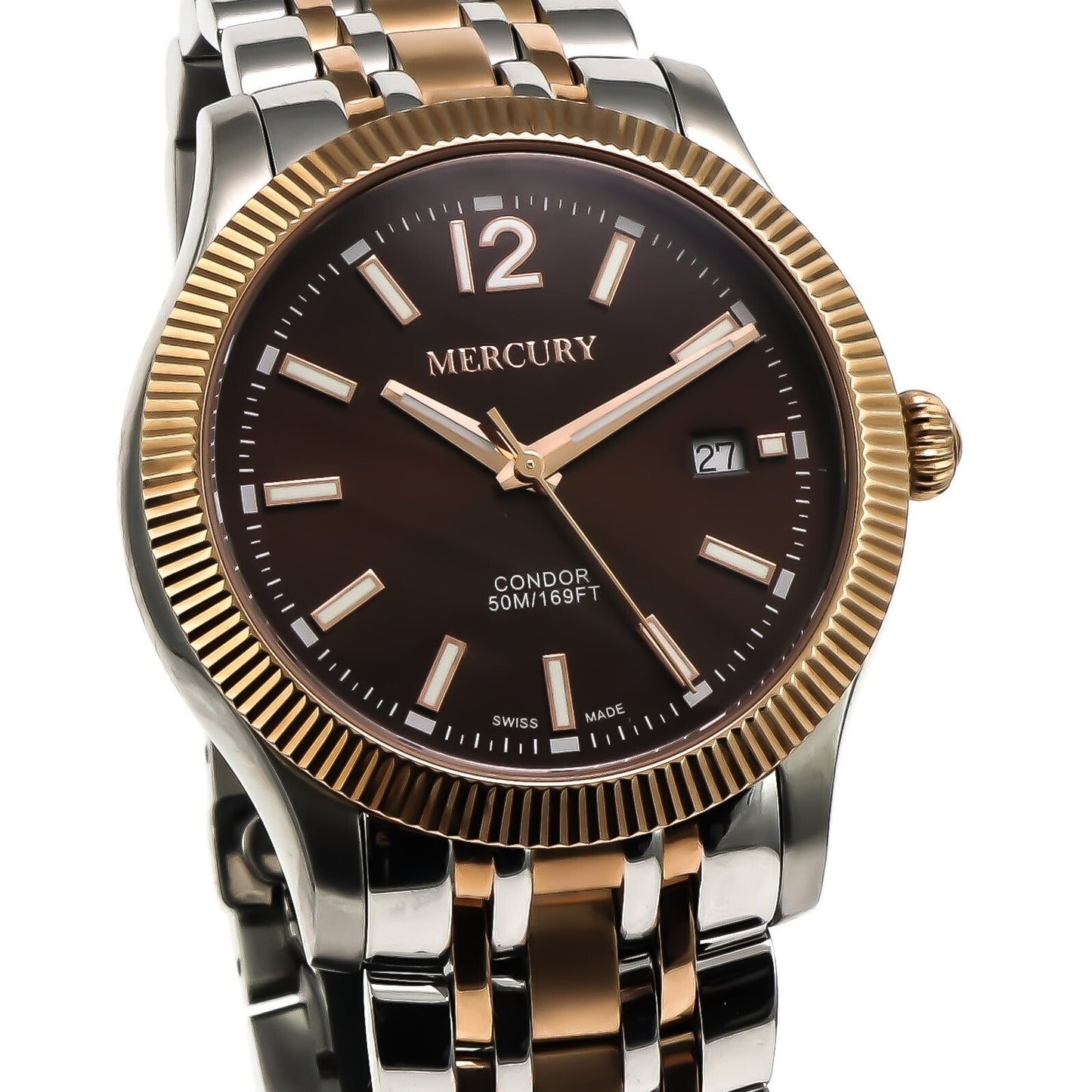 Mercury • Swiss Watch • Stainless Steel • 45mm • Quartz • 5ATM • ME455