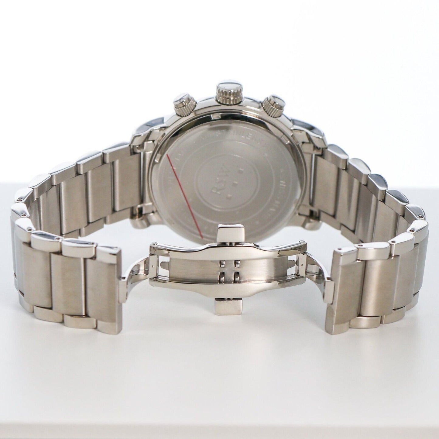 RSW • Swiss Chronograph Watch • Stainless Steel • Quartz • 44mm • 5ATM • RSWC126